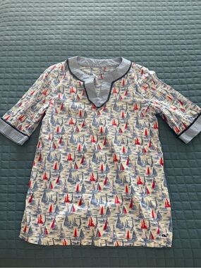 Vineyard Vines Kids Sailboat Swim Coverup